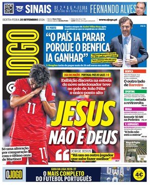 Capa de O Jogo