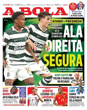 Capa de A Bola