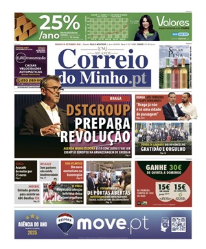 Capa de Correio do Minho