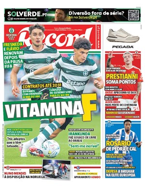 Capa de Record