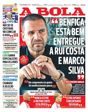 Capa de A Bola