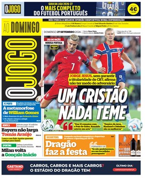 Capa de O Jogo