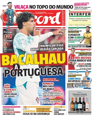 Capa de Record