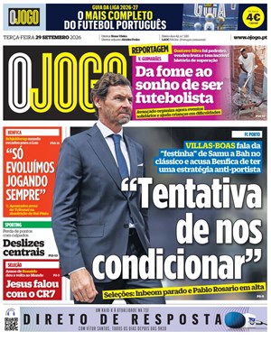 Capa de O Jogo