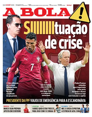 Capa de A Bola
