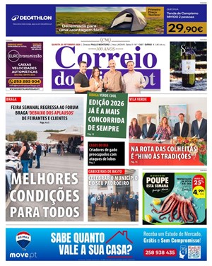 Capa de Correio do Minho