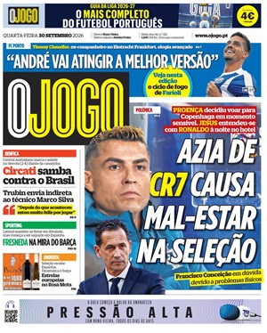 Capa de O Jogo