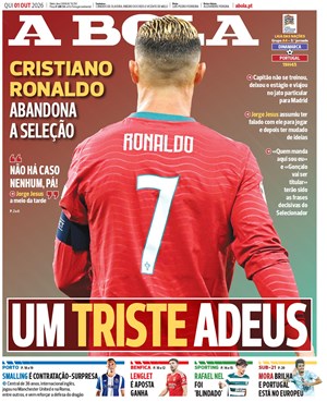 Capa de A Bola