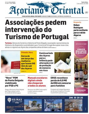 Capa de Açoriano Oriental