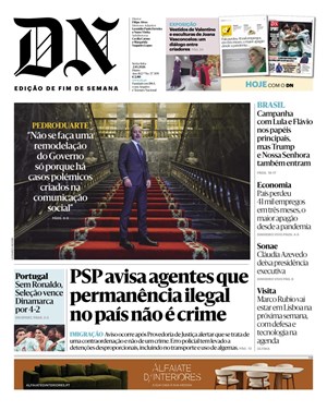 Capa de Diário de Notícias