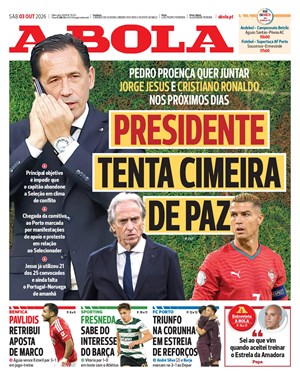 Capa de A Bola