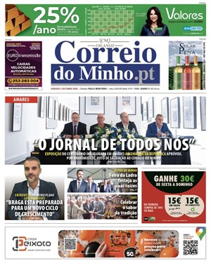 Capa de Correio do Minho