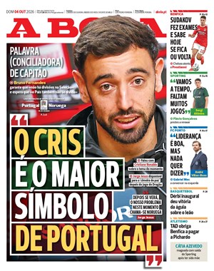 Capa de A Bola