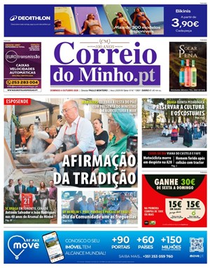 Capa de Correio do Minho