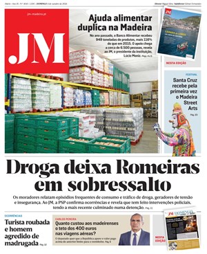 Capa de Jornal Madeira