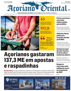 Capa de Açoriano Oriental