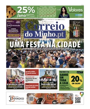 Capa de Correio do Minho