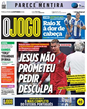 Capa de O Jogo