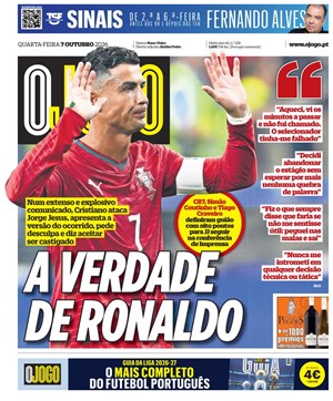 Capa de O Jogo