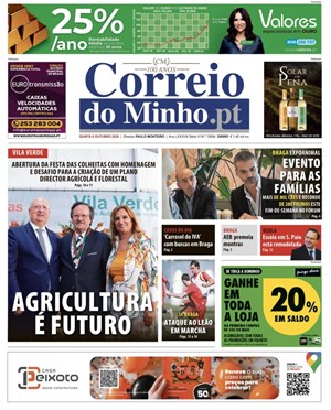 Capa de Correio do Minho