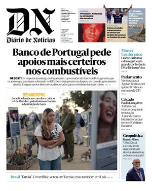 Capa de Diário de Notícias