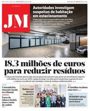 Capa de Jornal Madeira