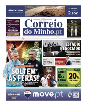 Capa de Correio do Minho