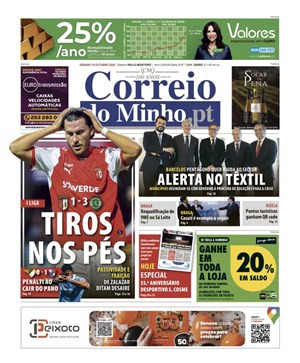 Capa de Correio do Minho