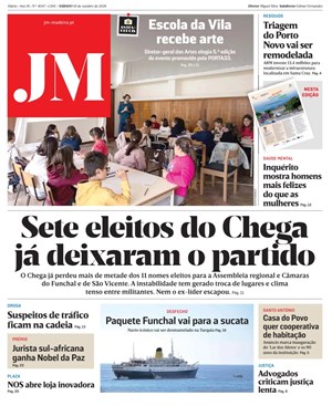 Capa de Jornal Madeira