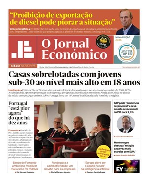 Capa de Jornal Económico