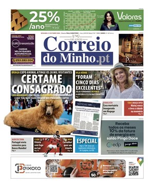 Capa de Correio do Minho