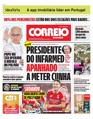 Capa de Correio da Manhã