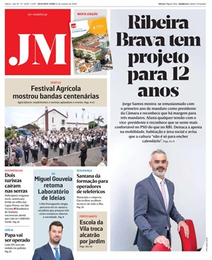 Capa de Jornal Madeira