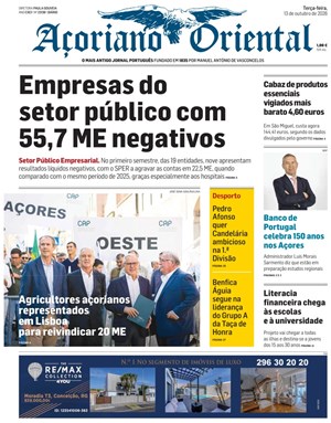 Capa de Açoriano Oriental