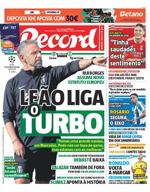 Capa de Record