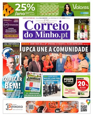 Capa de Correio do Minho