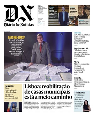 Capa de Diário de Notícias