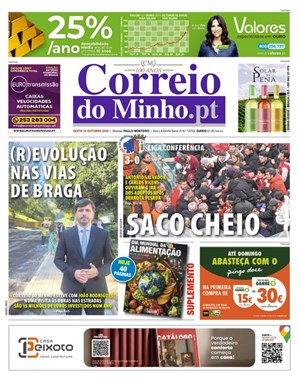 Capa de Correio do Minho