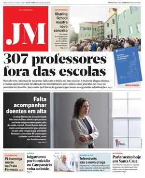 Capa de Jornal Madeira
