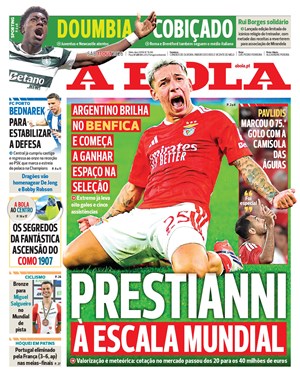 Capa de A Bola
