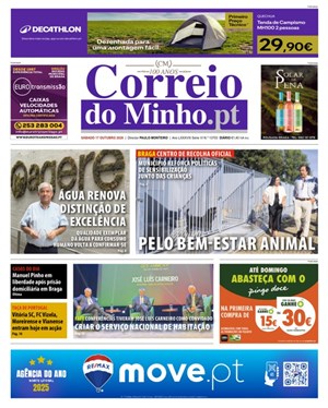 Capa de Correio do Minho
