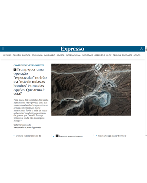 Capa de Expresso
