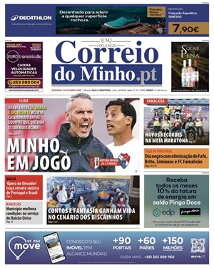 Capa de Correio do Minho