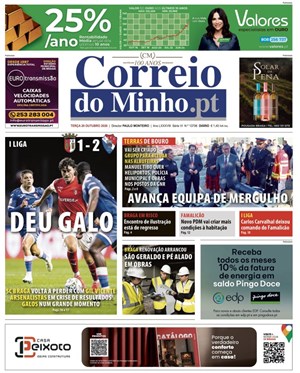 Capa de Correio do Minho