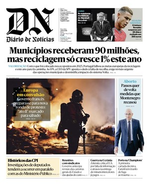 Capa de Diário de Notícias