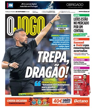 Capa de O Jogo