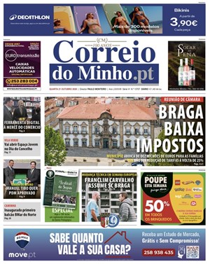 Capa de Correio do Minho