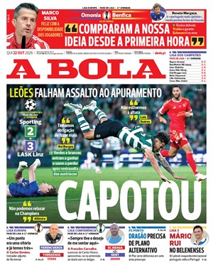 Capa de A Bola