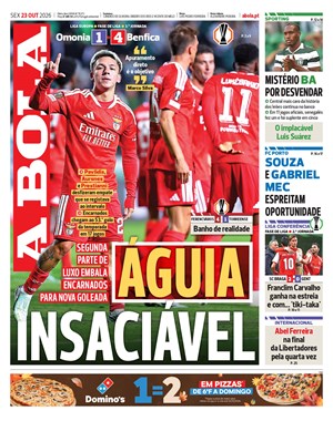 Capa de A Bola