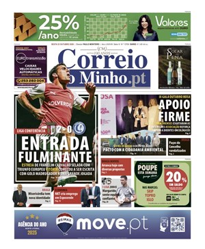 Capa de Correio do Minho